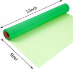 guangyintong Glow in The Dark Heat Transfer Vinyl Rolls, PU Elastic HTV Vinyl - Image 4