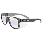MAGID Y50 Safety Glasses for Construction | Black Frame — 6 Pairs, ANSI Z87.1+ by MagidGloveSafety