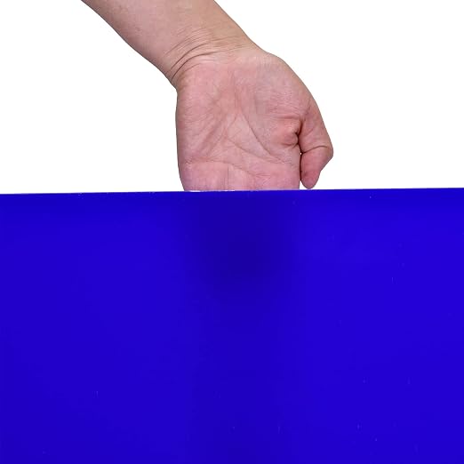 8x8 Inch Colored Acrylic Sheets, 10-Color Variety Pack, 3mm Cast Acrylic Blanks - Image 8