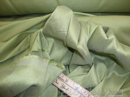 Valentina Textile INC Sage Shantung Dupioni Faux Silk Fabric Per Yard - Image 4
