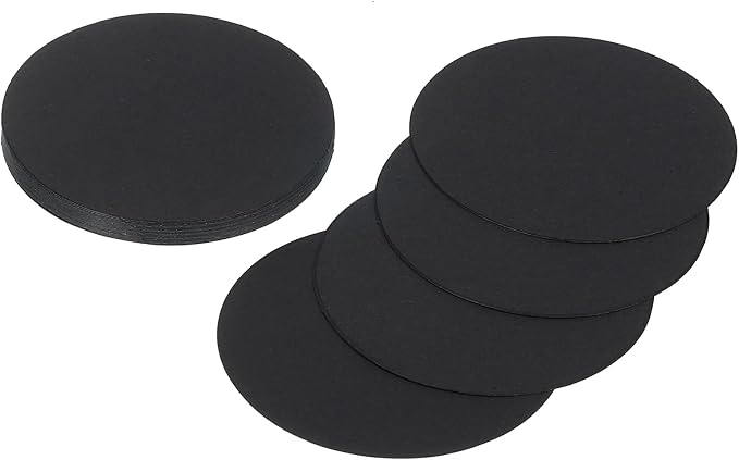 MECCANIXITY 24 Pcs Circle Card Stock, 2 Inch Round Cutouts Paper Thick by MECCANIXITY