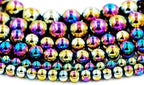 Zenkeeper About 180 Pcs Rainbow Hematite Beads - Image 6