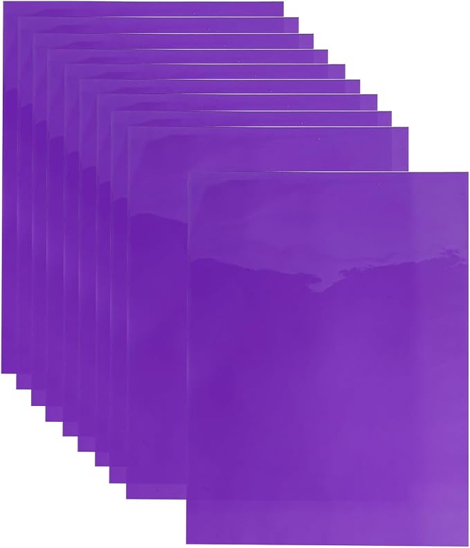 Transparent PVC Faux Leather Sheets, Glossy Waterproof Clear Vinyl Fabric - Image 3