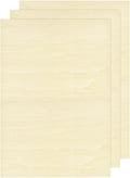 MECCANIXITY 3pcs Basswood Sheets 18 x 12 x 3/16 Inch Unfinished Wood Boards by MECCANIXITY