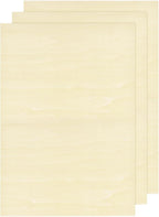 MECCANIXITY 3pcs Basswood Sheets 18 x 12 x 3/16 Inch Unfinished Wood Boards by MECCANIXITY