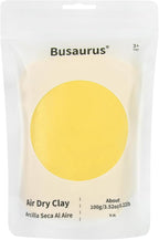 100g Yellow Air Dry Foam Clay, DIY Magic Model Clay by BusaurusToys