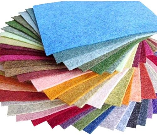 38 Piece Merino Wool Blend Felt by PixieFibers