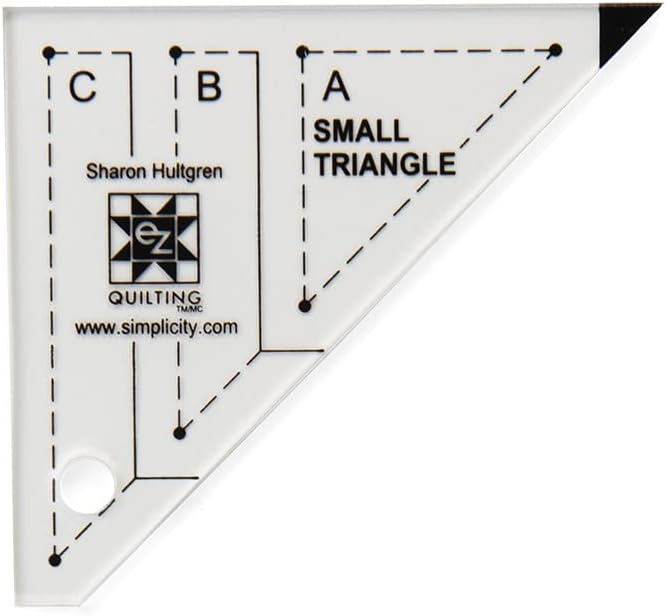 EZ Quilting 8829477 Acrylic Kite Quilting Template Set, Sizes 2.75" x 4.75" - Image 5