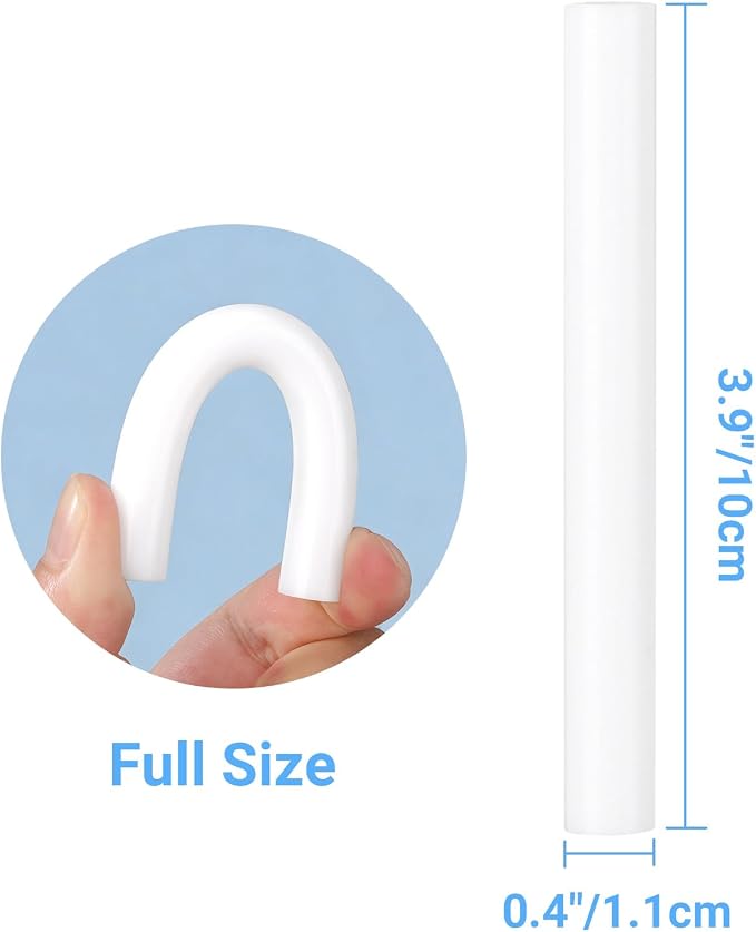 72 Pack White Hot Glue Sticks Bulk, 4 x 0.43 in High and Low Temp Adhesive Glue - Image 4