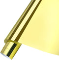Tintnut Champagne Gold Holographic HTV Vinyl Roll, easy cut & weed, stretch by Tintnut