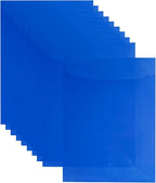 Transparent PVC Faux Leather Sheets, Glossy Waterproof Clear Vinyl Fabric - Image 3
