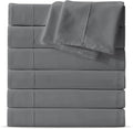 Maple&Stone Full Flat Sheet 6 Pack, Premium Soft & Breathable, Brushed by MapleStone