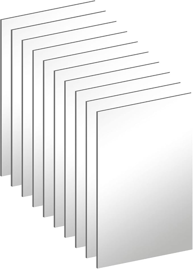 4'' x 6'' x 0.07'' Acrylic Mirror Tiles by DARENYI