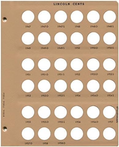 Dansco US Lincoln Cent Coin Album Two Volume Set 1909 – Date #8100 & #8104 - Image 5