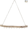 MECCANIXITY 15'' Driftwood Wall Hanging, Driftwood Jewelry Hanger Decorative by MECCANIXITY