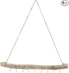 MECCANIXITY 15'' Driftwood Wall Hanging, Driftwood Jewelry Hanger Decorative by MECCANIXITY