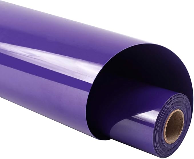 Guangyintong Purple Heat Transfer Vinyl HTV Rolls, Glossy Surface HTV by guangyintong
