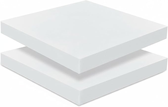 Frienda 2 Pack 2" x 20" x 20"Upholstery High Density Foam Cushion Replacement by Frienda