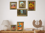 8x8 Picture Frames Set of 4, Rustic Retro Photo Frame - Image 4