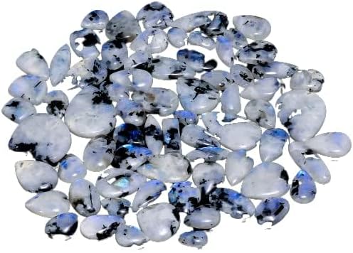 Natural Loose Gemstone 5 Piece Cabochons Lot Jewelry Making Loose Gemstone by Crysmona
