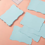 50 Pack Blank Kraft Greeting Cards, Light Blue, 5x7IN | Thick Cardstock Paper - Image 6