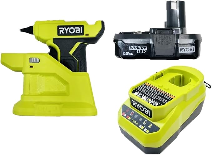 18-Volt Cordless Compact Glue Gun Combo Kit by RYOBI