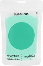 100g Bluegreen Air Dry Foam Clay, DIY Magic Model Clay by BusaurusToys