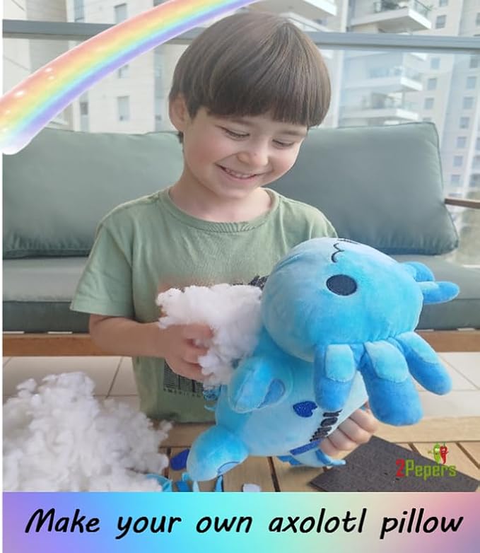 Axolotl Plushie Kit, DIY Animal Toy Crafts - Image 3