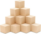 DIY Wood Cubes 2-inch, Wooden Blocks by Woodpeckers