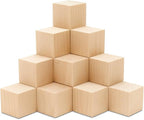 DIY Wood Cubes 1-1/2-inch, Wooden Blocks by Woodpeckers