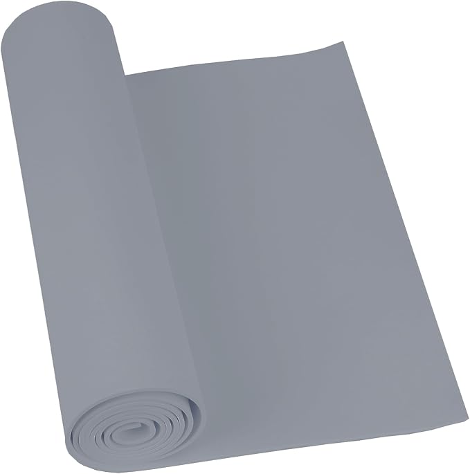 Do²ping Gray Eva Foam Sheets roll, 2mm eva Craft Foam 49''x13.5'' High Density by Do%C2%B2ping