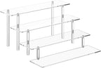 HENABLE 4 Tier Acrylic Perfume Organizer Stand, Funko POP, Dessert Display by HENABLE