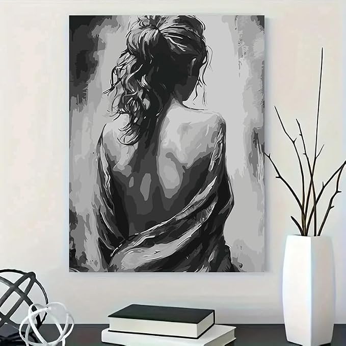 Easy Paint by Numbers Kit for Adults Beginner, People Adult Paint by Number - Image 5