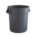 20 Gallon Gray Round Commercial Trash Can