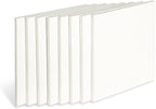 KINGART 804-8 White Stretched Canvas, 100% Cotton, Gesso Primed, - Image 2