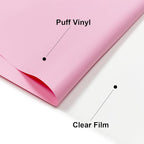 12" x 10" Iron-On 3D Puff Heat Transfer Vinyl Sheets - Image 5