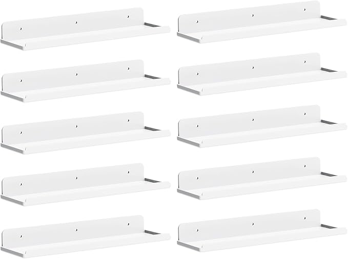 Lifewit Floating Shelves for Wall, Acrylic Display Shelf Wall Mounted for Figure by Lifewit