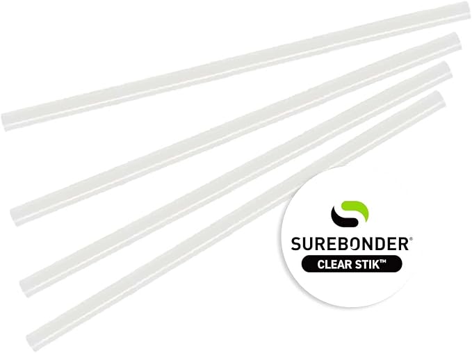 Surebonder 725M510 Mini Size 10" Clear Hot Glue Sticks - 5 lb Box - Image 4