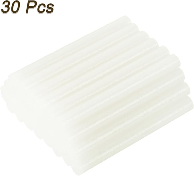 uxcell 30pcs Mini Hot Glue Gun Sticks 4-inch x 0.43-inch High Sticky Large Hot - Image 3