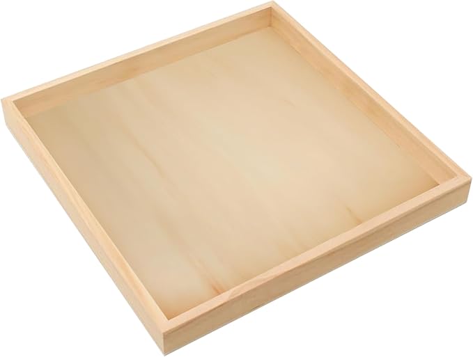 Wood Canvas Panel Cradled 12 x 12 inch, Shadow Box, & Tray Crafts, by by Woodpeckers