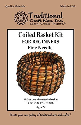 Traditional Craft Kits Beginner Basket Weaving Kit Set of 6 | DIY Basket Making - Image 8