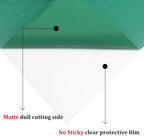 guangyintong Heat Transfer Vinyl Green HTV Rolls, Matte Surface PVC Material - Image 2