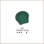 Artecho Green Acrylic Paint, Phthalo Green Paint Tubes, Art Craft Paints - Image 2