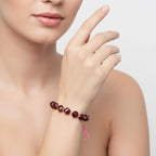 42pcs Natural Garnet Stone Beads - Image 5
