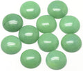 FASHEWELRY 50Pcs Natural White Jade Cabochons Flat Back Gemstone Cabochons 12mm by FASHEWELRY