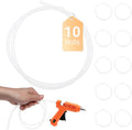 10 Pack Long Hot Glue Stick Rolls by ENPOINT