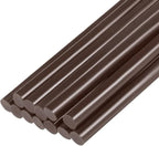 uxcell Mini Hot Glue Sticks for Glue Gun 7mm x 100mm Brown 12pcs by uxcell