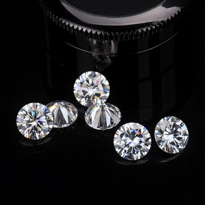 0.9-8mm 10-1000pcs CZ Zircon 5A Round Machine Cut White Cubic Zirconia Loose CZ - Image 6