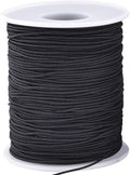 LUSTEMBER Elastic String for Bracelets, 1 mm x 110 Yards Sturdy Stretchy by LUSTEMBER