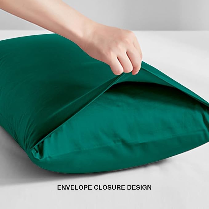 FLXXIE King Pillow Cases Set of 2, Soft Microfiber Pillow Covers - Image 5
